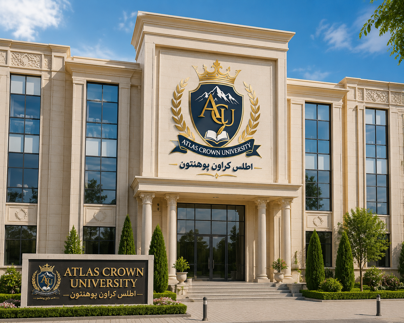 د اطلس کراون پوهنتون اصلي ودانۍ